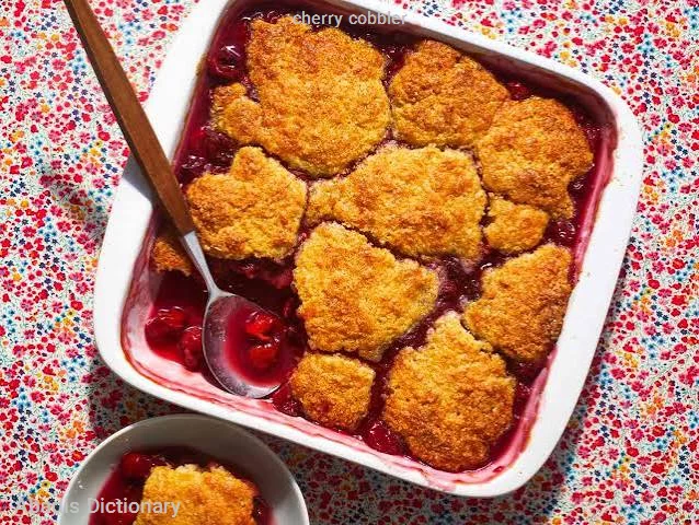 cherry cobbler